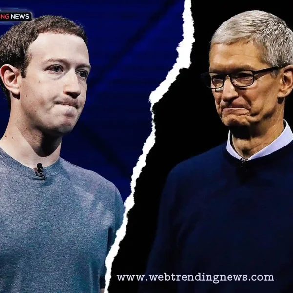 Facebook CEO Mark Zuckerberg makes a jab at competitor Apple with a £3 billion legal case